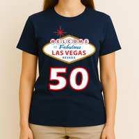 50 Years Old In Vegas - 50th Birthday T-Shirt