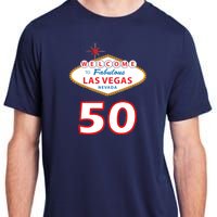 50 Years Old In Vegas - 50th Birthday Adult ChromaSoft Performance T-Shirt