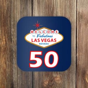 50 Years Old In Vegas - 50th Birthday Coaster