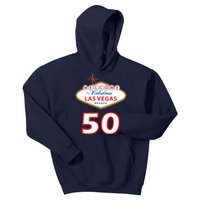 50 Years Old In Vegas - 50th Birthday Kids Hoodie