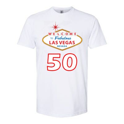 50 Years Old In Vegas - 50th Birthday Softstyle® CVC T-Shirt