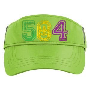 504 New Orleans Mardi Gras Adult Drive Performance Visor