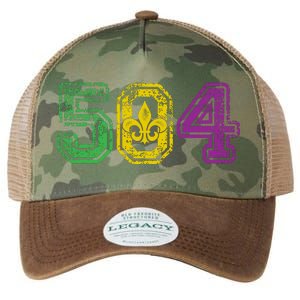 504 New Orleans Mardi Gras Legacy Tie Dye Trucker Hat