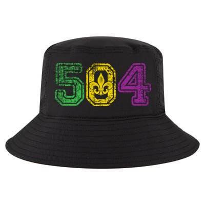 504 New Orleans Mardi Gras Cool Comfort Performance Bucket Hat