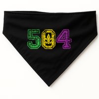 504 New Orleans Mardi Gras USA-Made Doggie Bandana