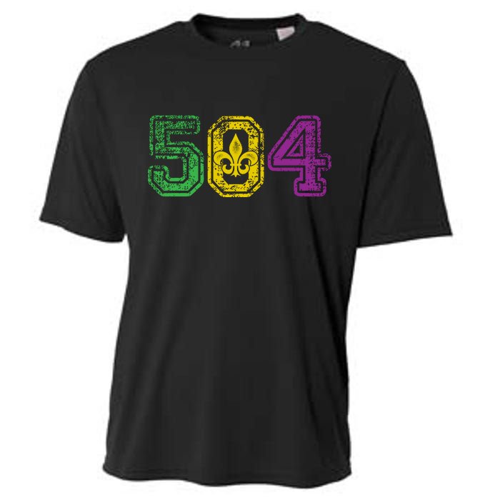 504 New Orleans Mardi Gras Cooling Performance Crew T-Shirt