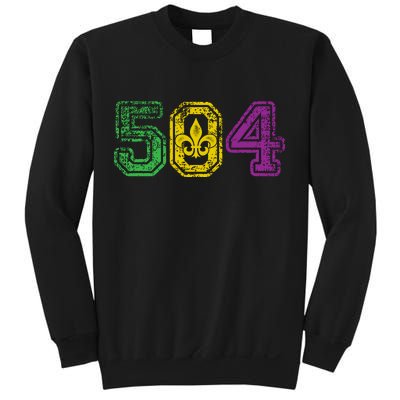 504 New Orleans Mardi Gras Sweatshirt