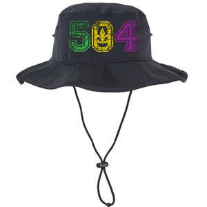 504 New Orleans Mardi Gras Legacy Cool Fit Booney Bucket Hat