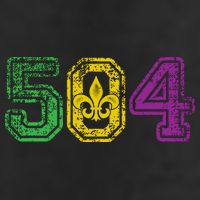 504 New Orleans Mardi Gras 11oz C Handle Ceramic Mug
