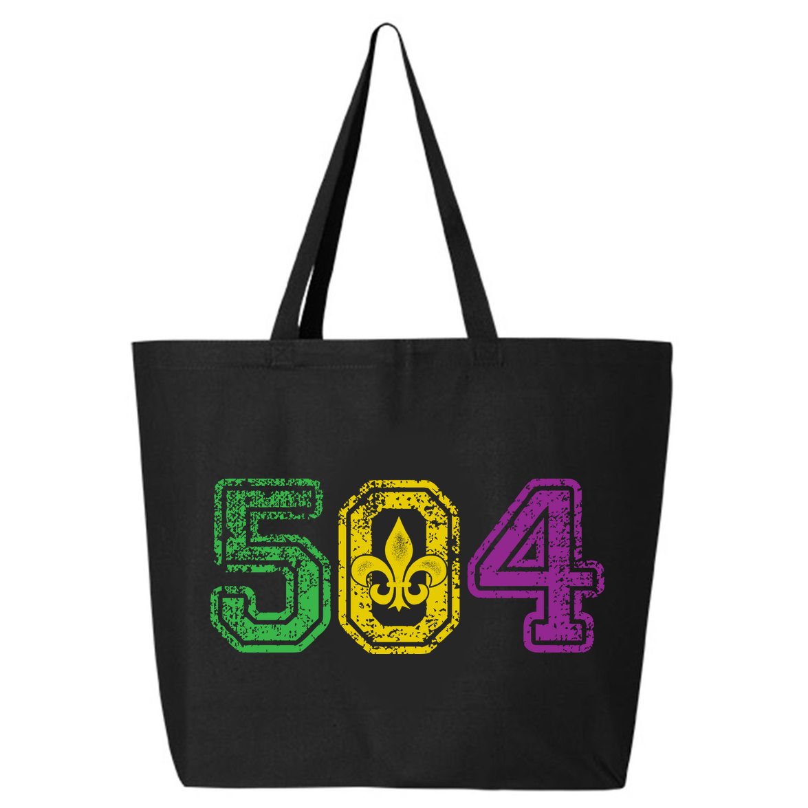 504 New Orleans Mardi Gras 25L Jumbo Tote