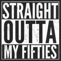 50th Birthday - Straight Outta My Fifties Trucker Hat
