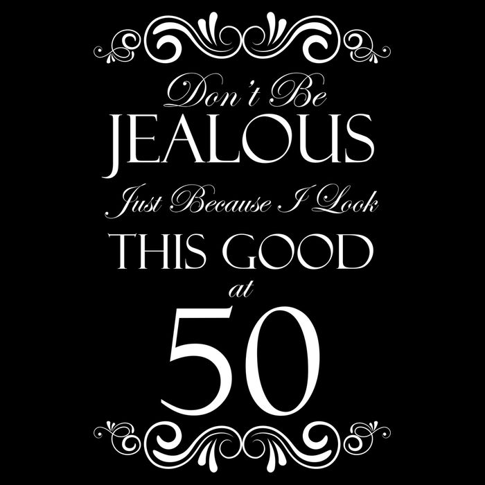 50th Birthday: Don't Be Jealous Just Because I Look This Good At 50 Backpack