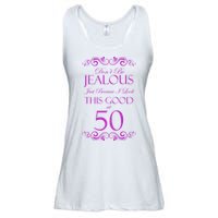 50th Birthday: Don't Be Jealous Just Because I Look This Good At 50 Ladies Essential Flowy Tank