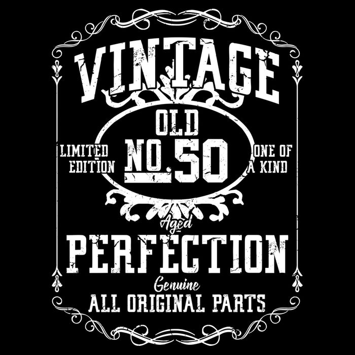 50th Birthday Genuine All Original Parts Backpack