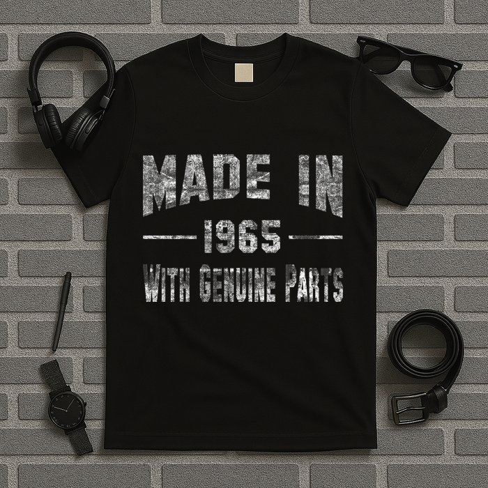 50th Birthday Gift Made In 1965 With Genuine Parts T-Shirt