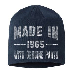 50th Birthday Gift Made In 1965 With Genuine Parts Sustainable Beanie