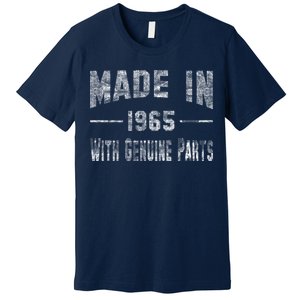 50th Birthday Gift Made In 1965 With Genuine Parts Premium T-Shirt