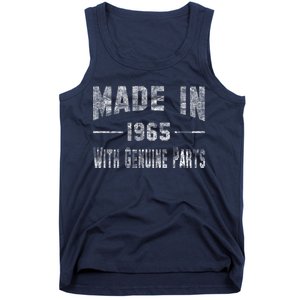 50th Birthday Gift Made In 1965 With Genuine Parts Tank Top