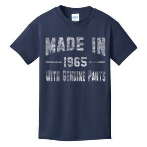 50th Birthday Gift Made In 1965 With Genuine Parts Kids T-Shirt