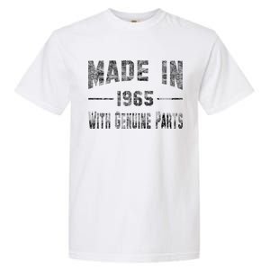 50th Birthday Gift Made In 1965 With Genuine Parts Garment-Dyed Heavyweight T-Shirt