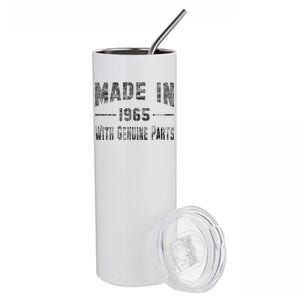 50th Birthday Gift Made In 1965 With Genuine Parts Stainless Steel Tumbler