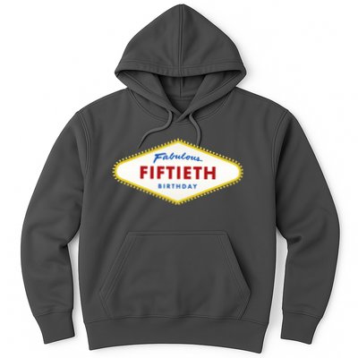 50th Birthday Las Vegas Fabulous fiftieth Hoodie