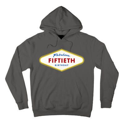 50th Birthday Las Vegas Fabulous fiftieth Tall Hoodie