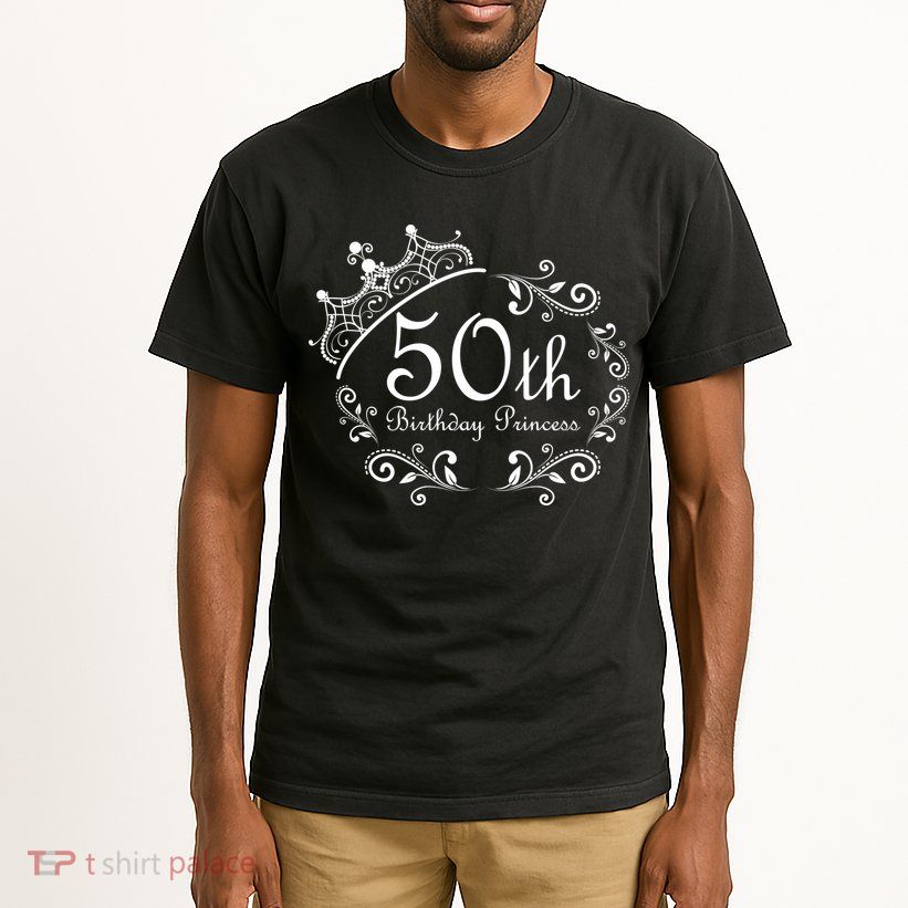 50th Birthday Princess Tall T-Shirt