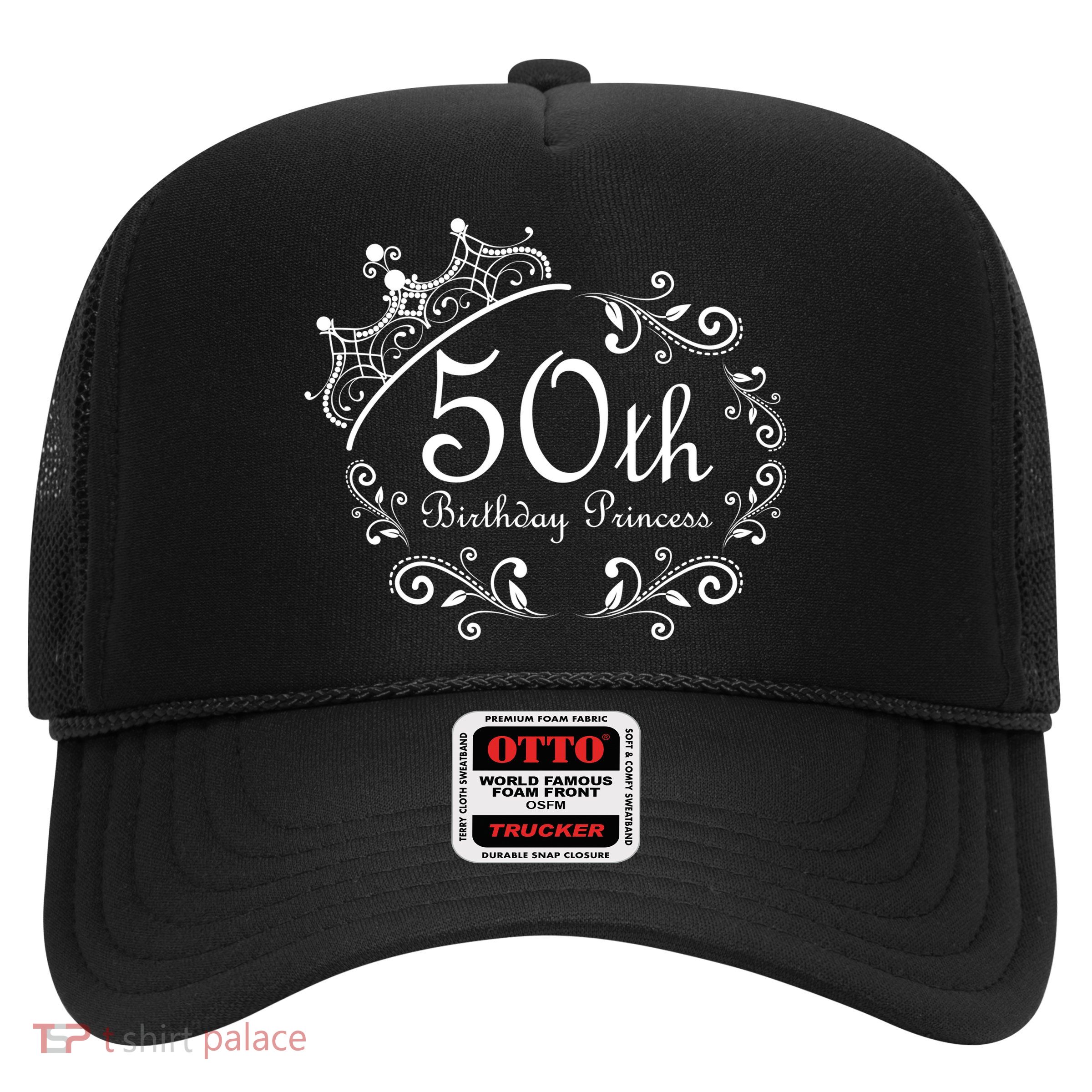 50th Birthday Princess Trucker Hat