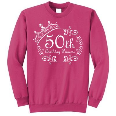 50th Birthday Princess Sweatshirt