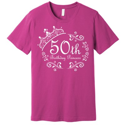 50th Birthday Princess Premium T-Shirt