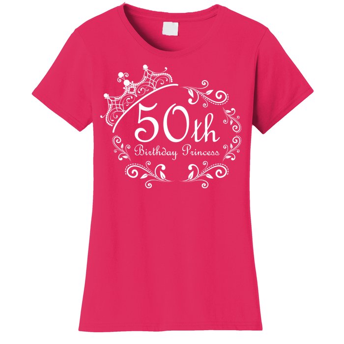 50th Birthday Princess Women's T-Shirt