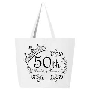 50th Birthday Princess 25L Jumbo Tote