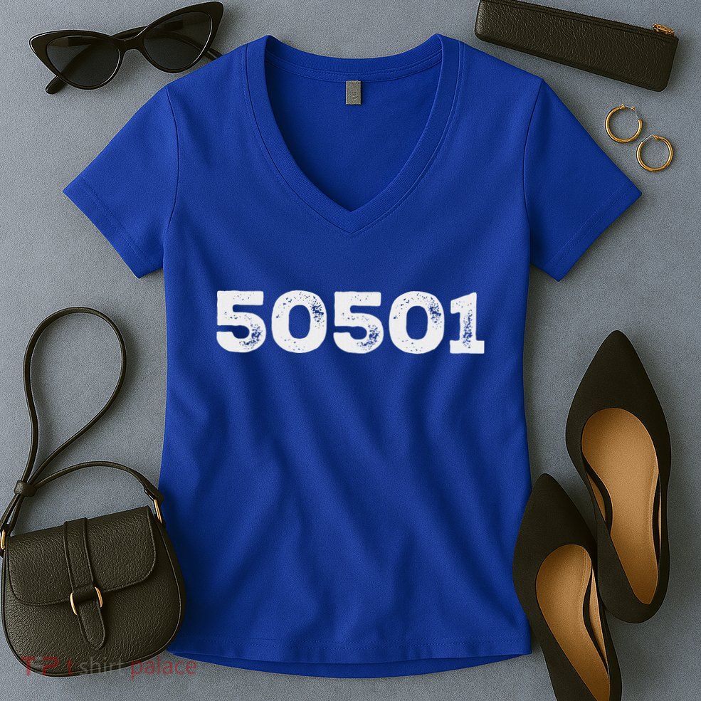 50501 Women's V-Neck T-Shirt