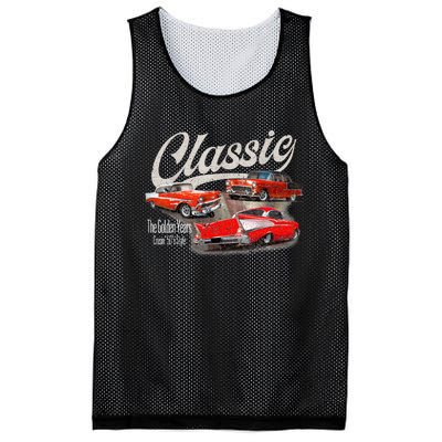 55 56 57 Bel Air Truck Trifive Vintage Cars Mesh Reversible Basketball Jersey Tank