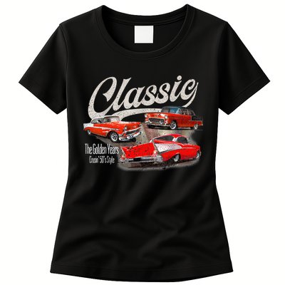 55 56 57 Bel Air Truck Trifive Vintage Cars Womens T-Shirt