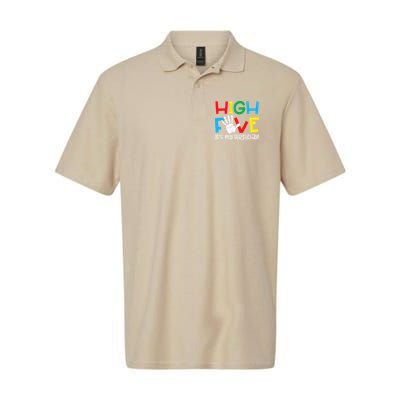 5yr 5th Birthday Funny High Five Its My Birthday Polo