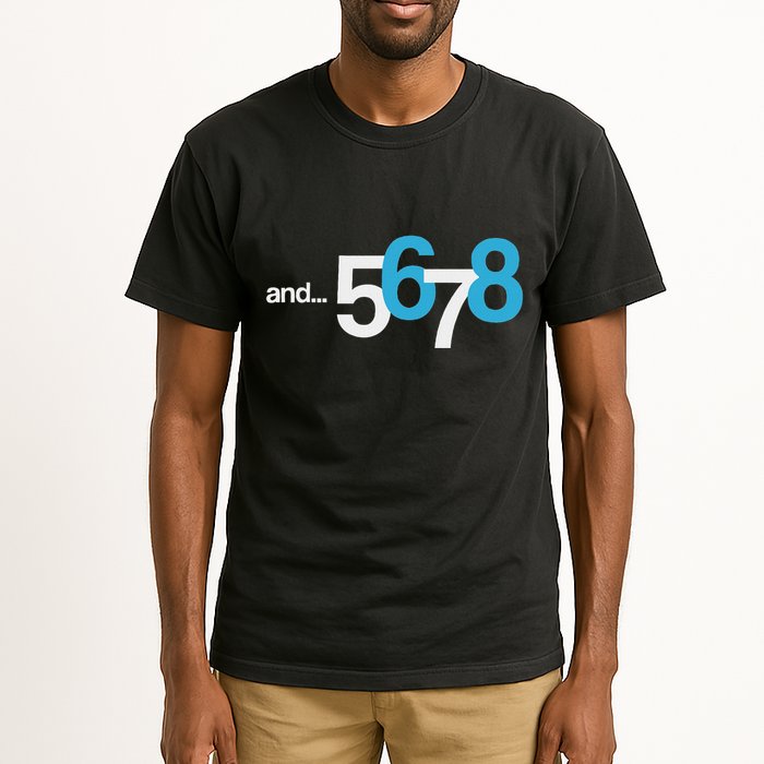 5 6 And 7 8 Cool Count Beat For Dancer Tall T-Shirt