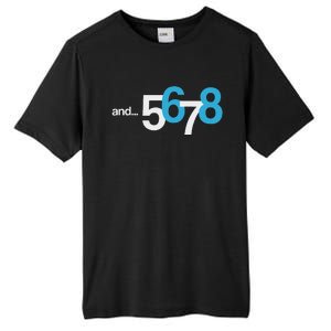 5 6 And 7 8 Cool Count Beat For Dancer Tall Fusion ChromaSoft Performance T-Shirt