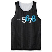 5 6 And 7 8 Cool Count Beat For Dancer Mesh Reversible Basketball Jersey Tank