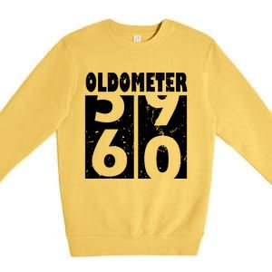 59 60 Years Oldometer Premium Crewneck Sweatshirt