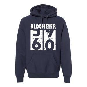 59 60 Years Oldometer Premium Hoodie