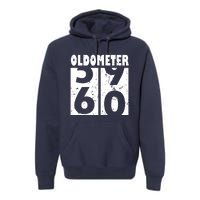 59 60 Years Oldometer Premium Hoodie