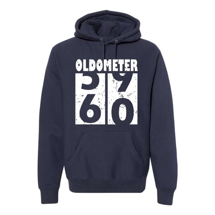 59 60 Years Oldometer Premium Hoodie