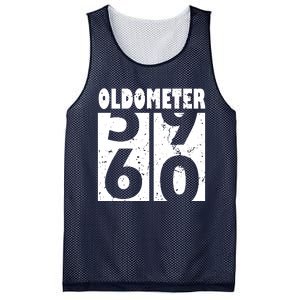 59 60 Years Oldometer Mesh Reversible Basketball Jersey Tank