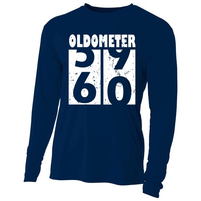 59 60 Years Oldometer Cooling Performance Long Sleeve Crew