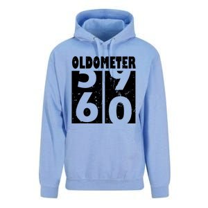 59 60 Years Oldometer Unisex Surf Hoodie