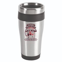 5th Annual 1k Fun Run Let's Not Overdo It Running 16oz Travel Tumbler