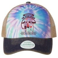 5th Annual 1k Fun Run Let's Not Overdo It Running Legacy Tie Dye Trucker Hat