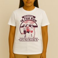 5th Annual 1k Fun Run Let's Not Overdo It Running T-Shirt